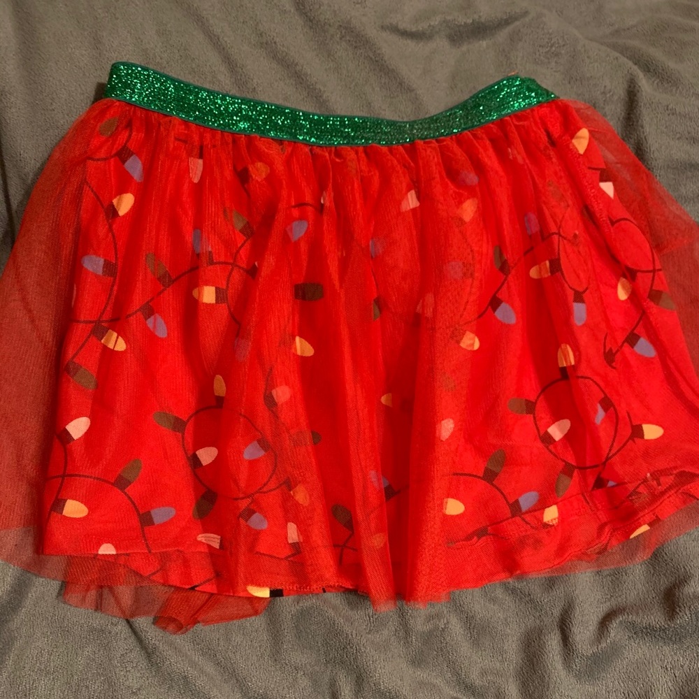 Girls Large Holiday Skirt